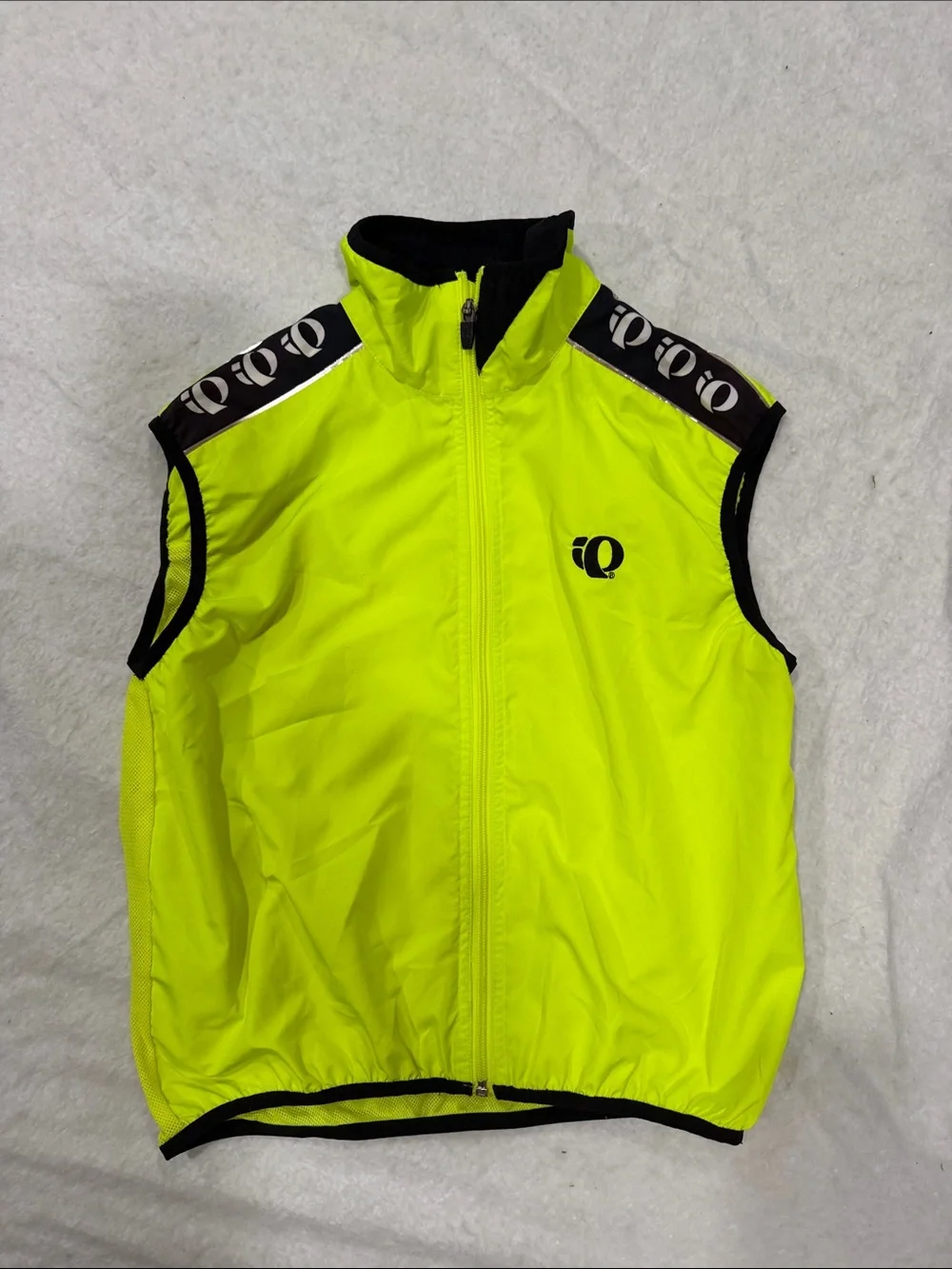 Pearl Izumi Neon Yellow and Black Cycling Vest - Picture 1 of 7